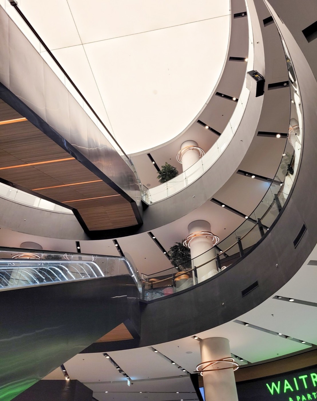 Microtopping surfaces across a multi-level UAE interior